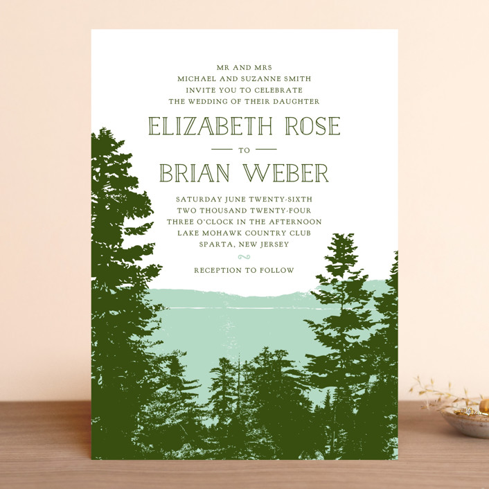 fall wedding invites