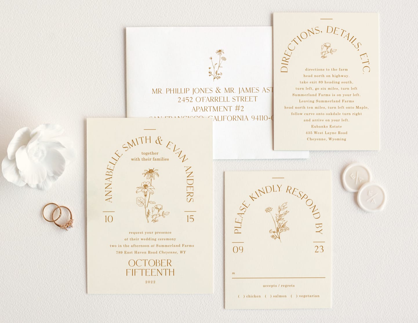 minted wedding invites