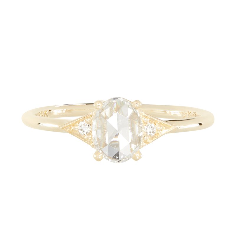 oval engagement ring