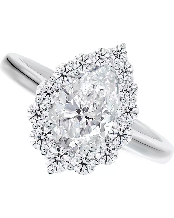 Pear Diamond Engagement Ring