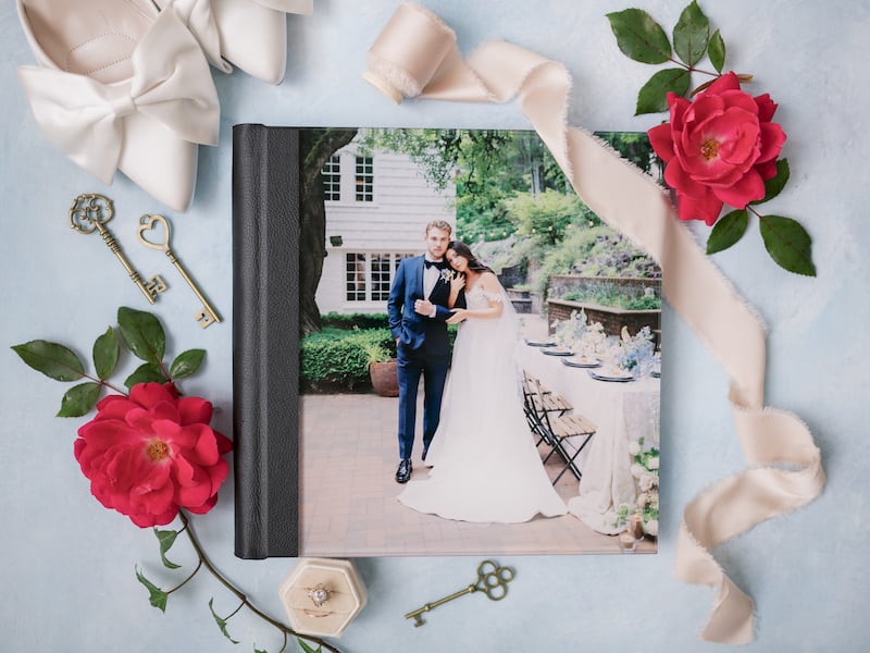 acrylic wedding album