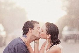 Rainy Day Wedding Photos