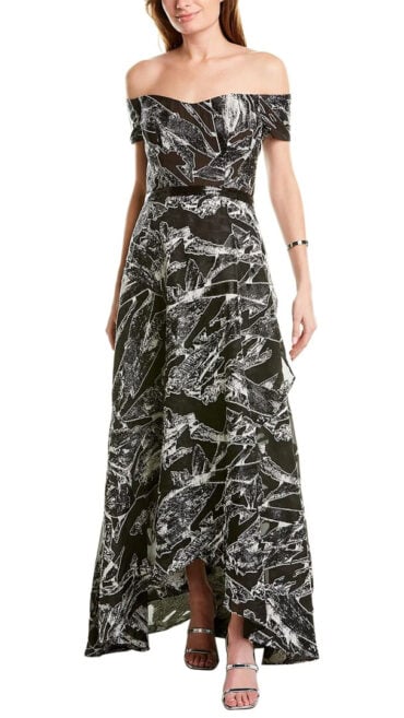 Rene Ruiz Off Shoulder Mother of the Bride Gown