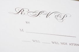 wedding rsvp