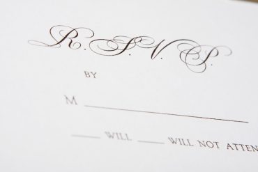 wedding rsvp