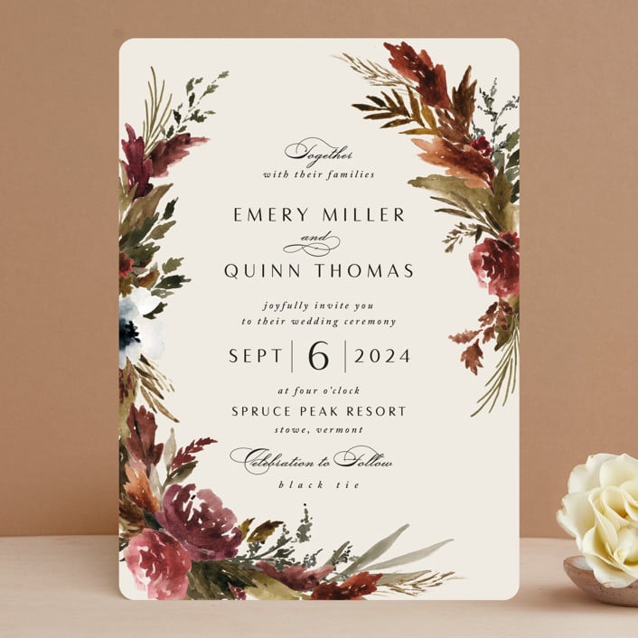 rustic invites
