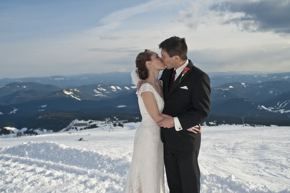 ski wedding