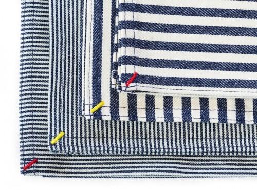 Wedding Decor: Striped Table Runners