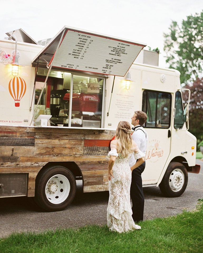 Small Wedding Ideas Food Truck
