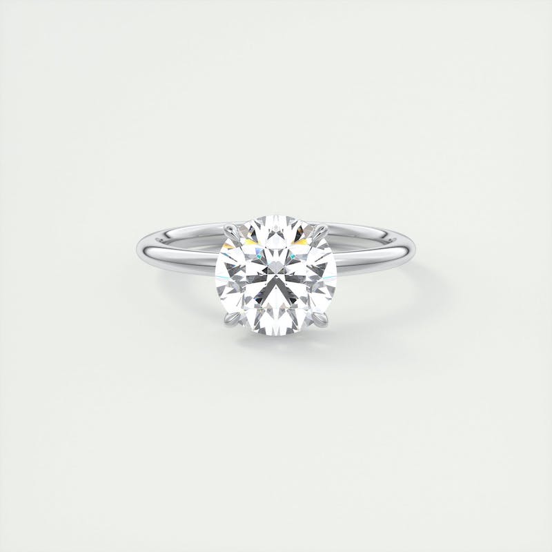 solitaire engagement ring with halo