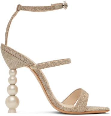 Sophia Webster Gold Rosalind Shoes