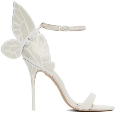 Sophia Webster White Angel Sandals