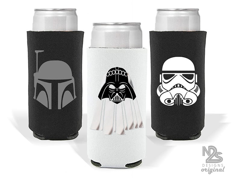 Star Wars Wedding Can Cooler