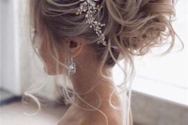Summer Wedding Hairstyles Messy Bun