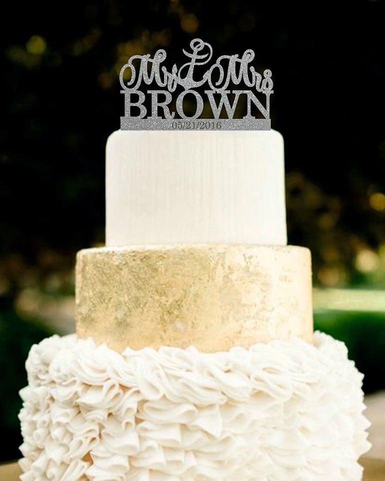 Traditional Wedding Cake Topper