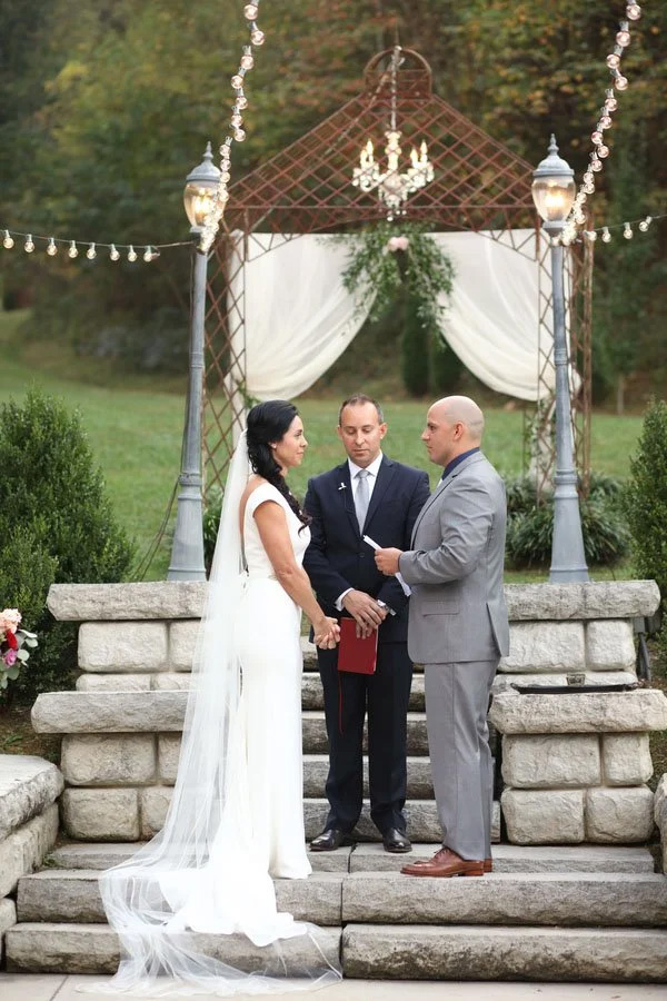 Traditional Wedding Vows Couple