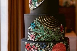 Unique Wedding Cakes Black