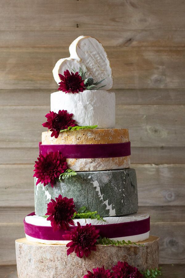 Unique Wedding Cakes Cheese
