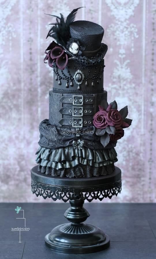 Unique Wedding Cakes Gothic