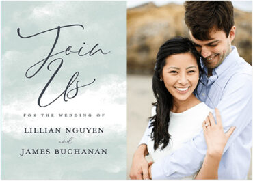 Watercolor Invitation Couple