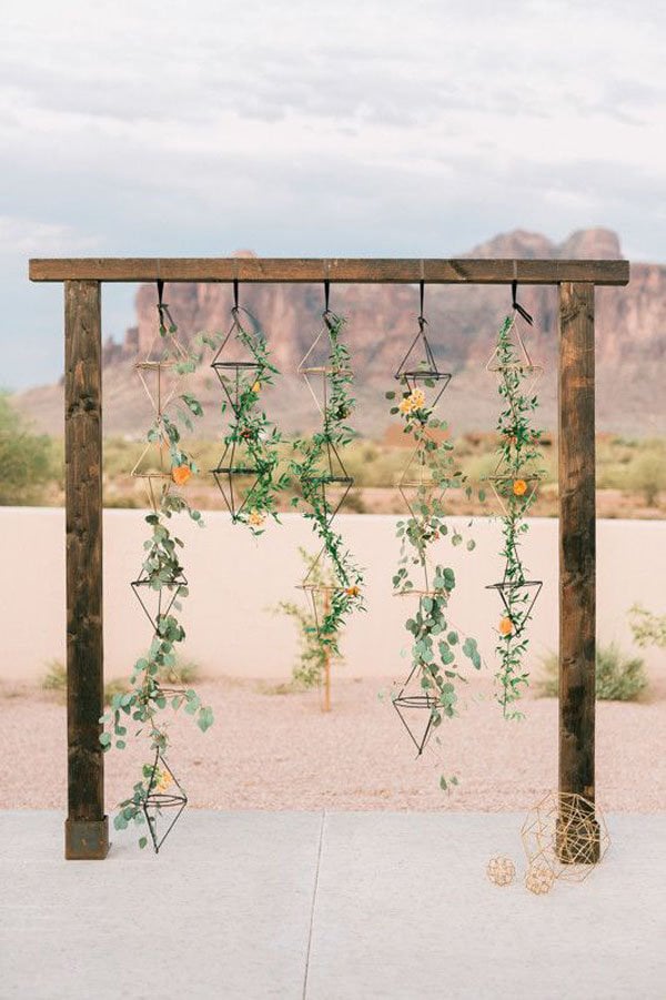 Wedding Arches Geometric Shapes