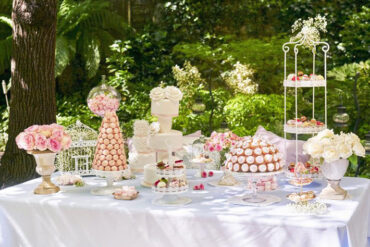 Wedding Cake Stands and Table