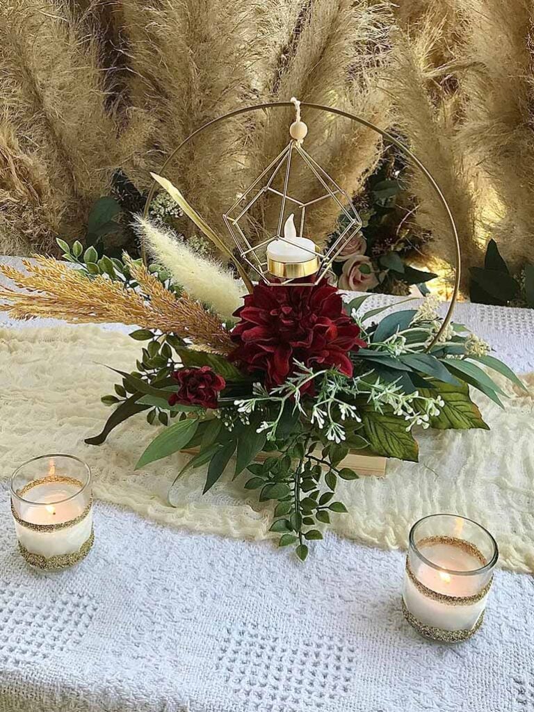 Wedding Centerpieces On Budget Gold