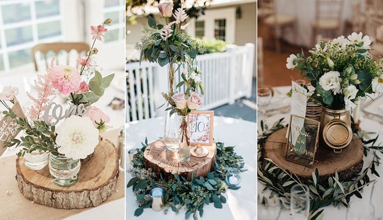Wedding Centerpieces On Budget Rustic