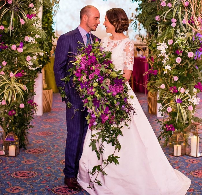 Wedding Flowers Bouquet as Cascades