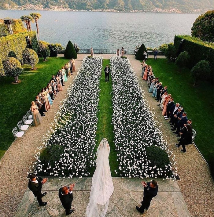 Wedding FLowers Floral Aisle