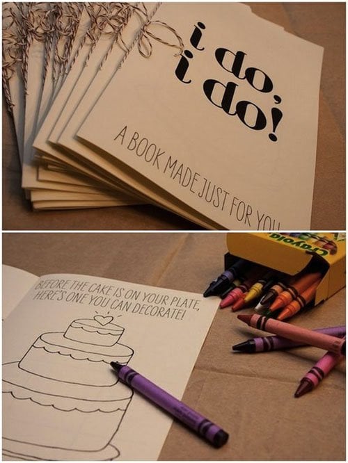 'I Do' Coloring Books