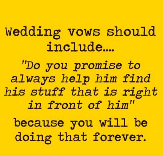 Wedding Memes Vows