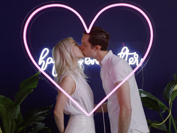 Name Glo Wedding Neon Sign