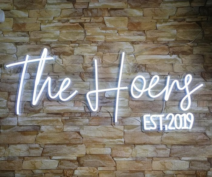 Freeflygoods on Etsy Wedding Neon Sign