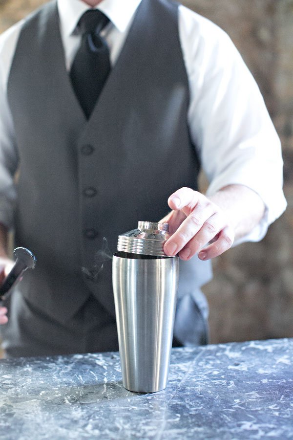 Wedding Sognature Cocktails Vodka and Shaker