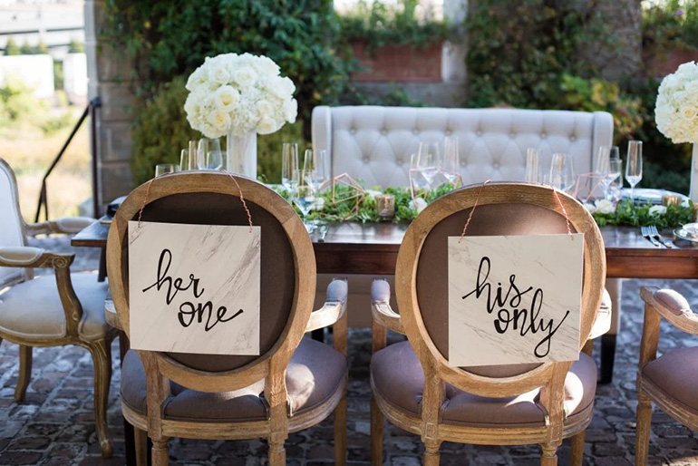 Wedding Signs His Only