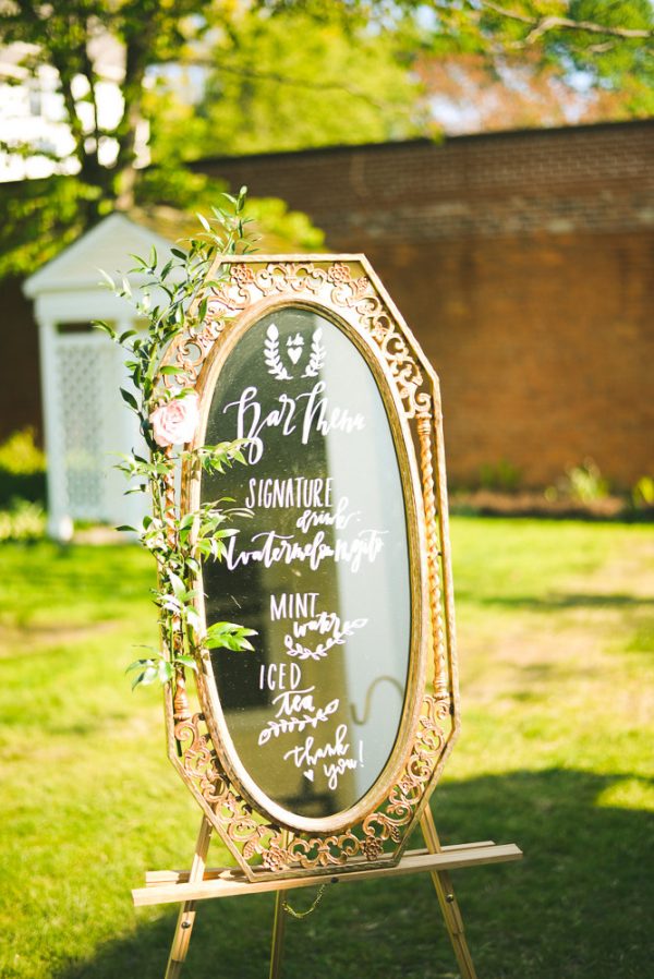 Wedding Signs Mirror 