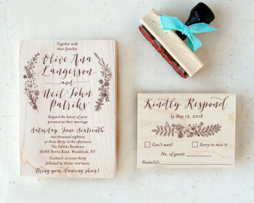 Wedding Stamps Kaligraphy