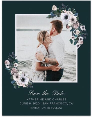 When To Send Save The Dates Napa Frame