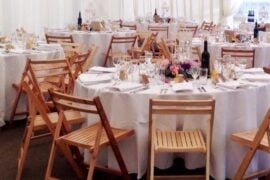 Wooden Wedding Chairs
