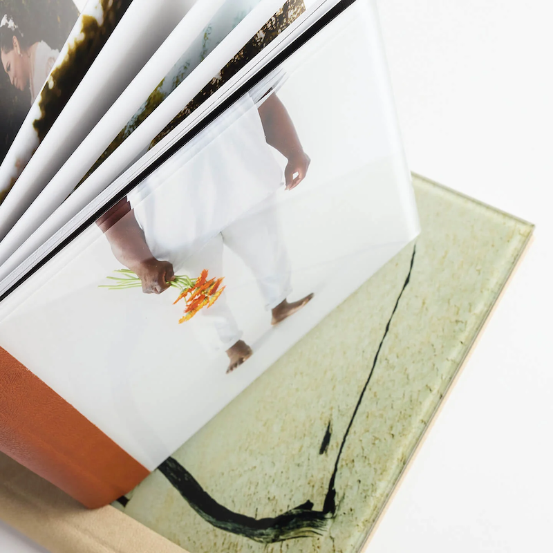 acrylic cover photo album