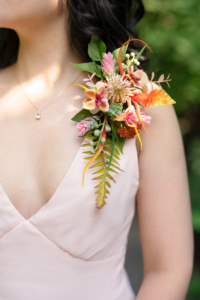shoulder corsage