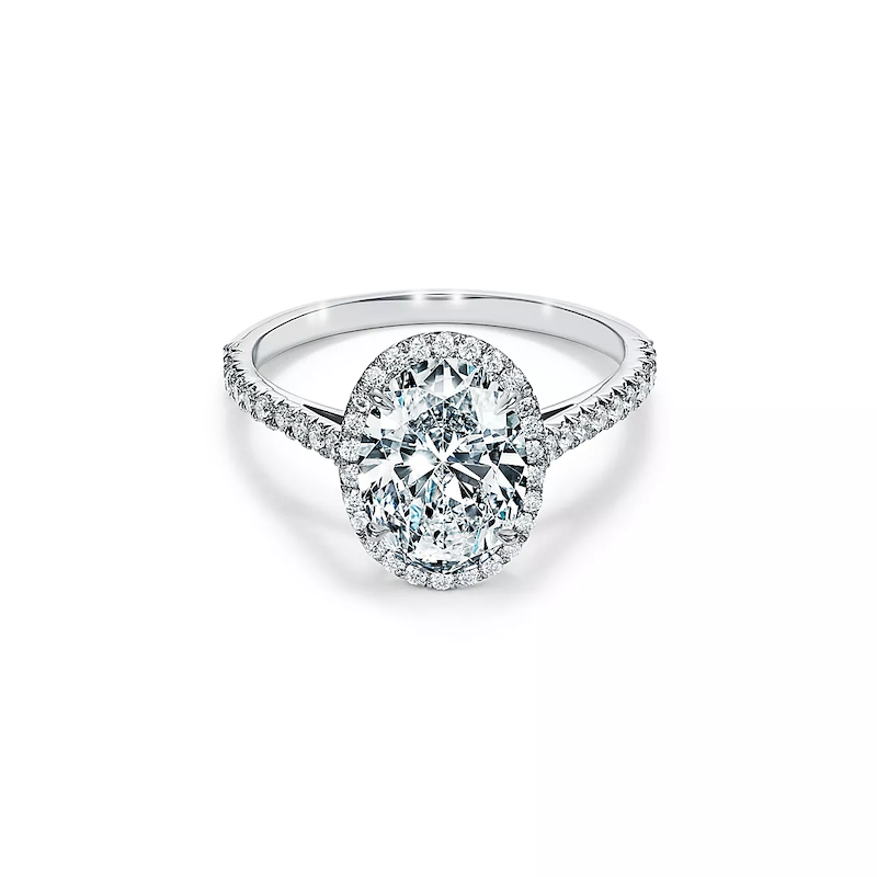 tiffany oval engagement ring