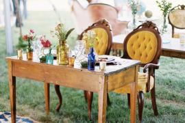 vintage wedding chairs