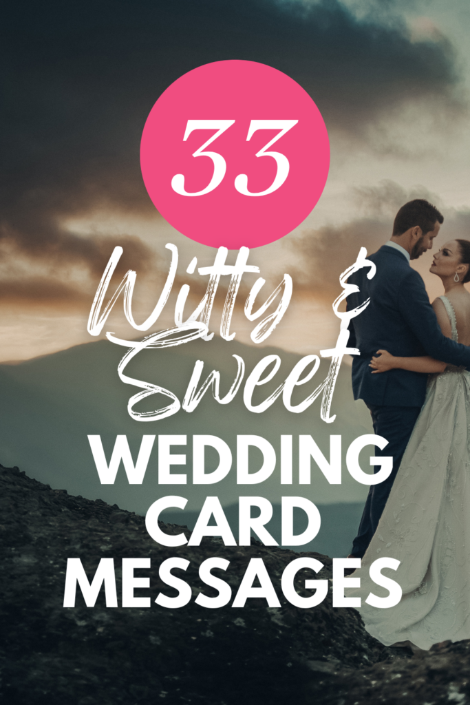wedding card messages
