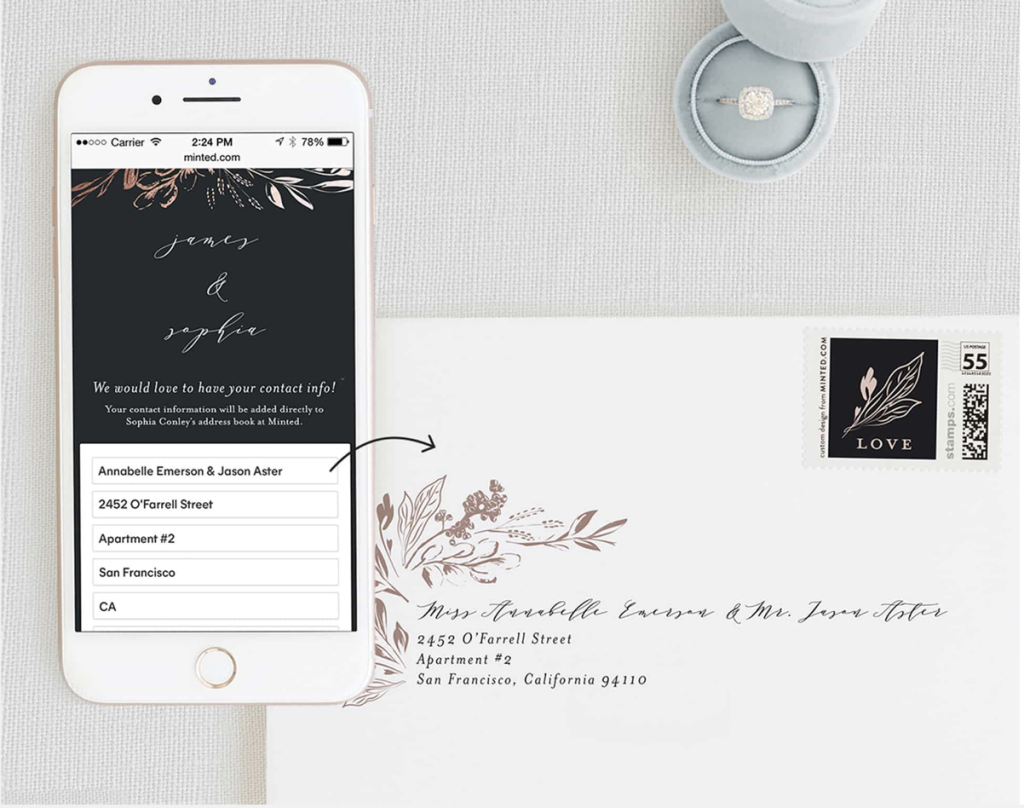 guest address collection