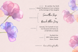 wedding invitation wording guide