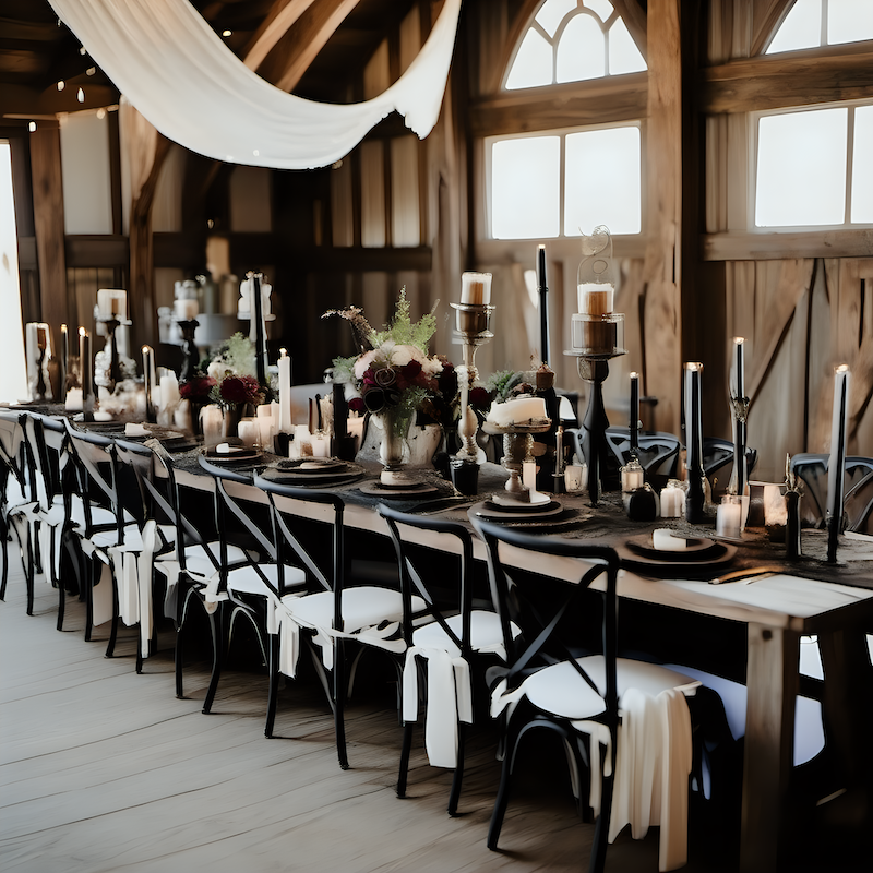 western gothic wedding trends