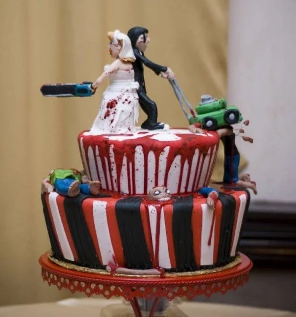 Bizarre Wedding Cakes Casual Murder